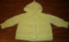 yellow hooded jacket